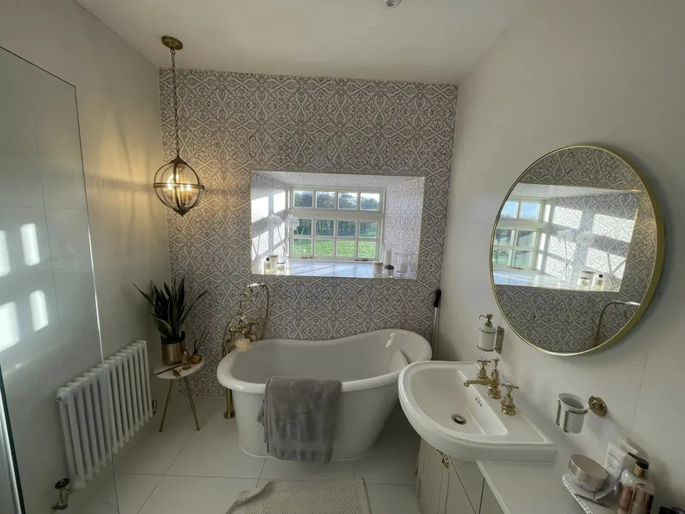 Bathroom downlights and extractor fan installed by Electrix Electrical