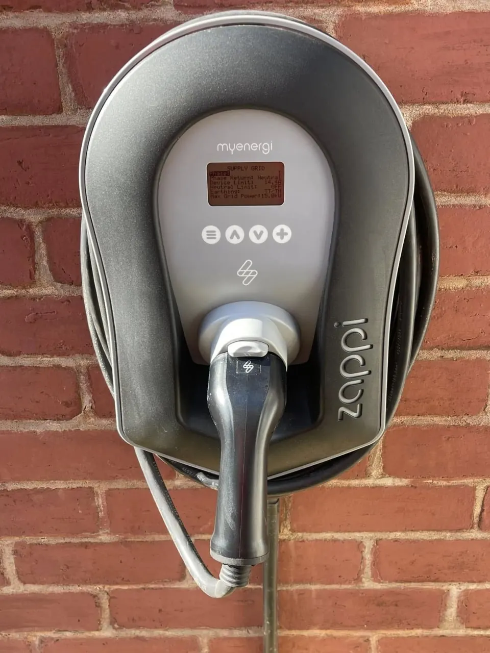 Zappi EV charger fitted in Sheffield with a dedicated RCD-protected circuit